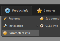 css3 menu maker software