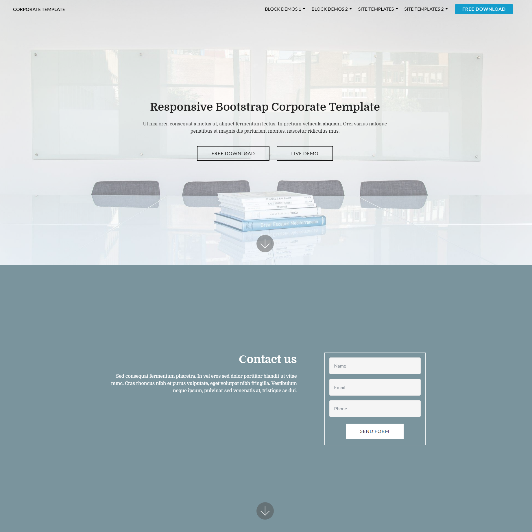 Bootstrap 5 templates. Bootstrap CSS шаблоны. Шаблон Bootstrap для автопроката. Corporate Template.