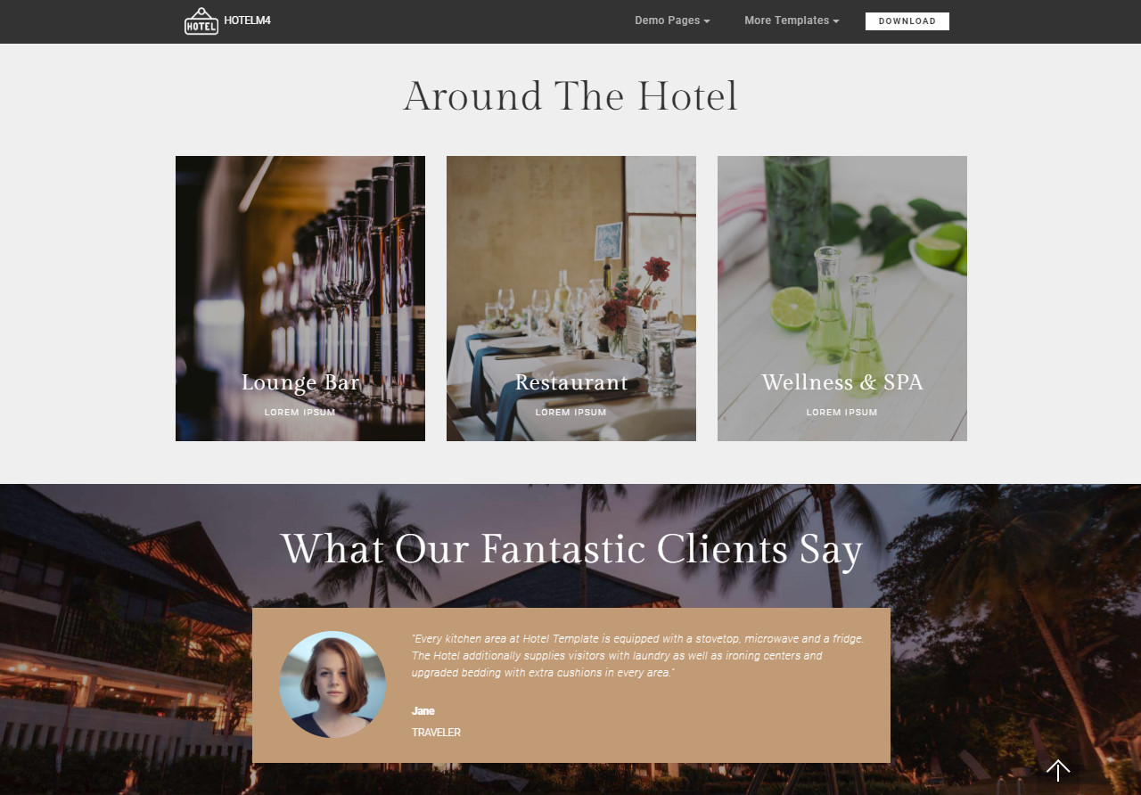 Hotel HTML Template