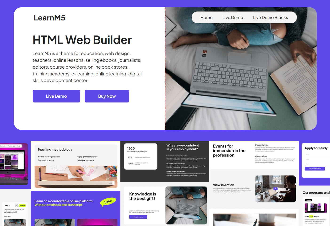 Amazing Free HTML Builder Drag And Drop with HTML Code Export